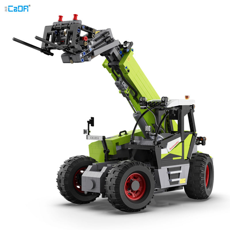 CADA C61051 MOC Technic Multi-function Loader 1:17 Building Blocks Remote Control 1469PCS Bricks Toys From Europe 3-7 Days Delivery