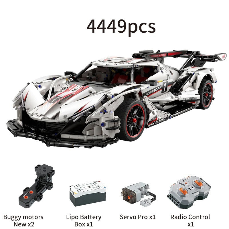 CADA C61053 Moc Technical 1:8 Gumpert Apollo IE Super Car Model Building Blocks With Motor 4449pcs bricks Ship From Europe 3-7 Days Delivery