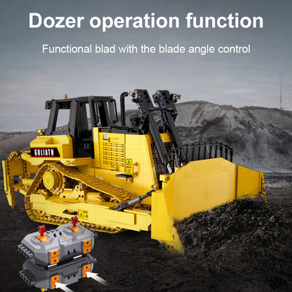 CADA C61056 MOC Technical Heavy Bulldozer Car Model 2826pcs Building Blocks Toys with Motor From Europe 3-7 Days Delivery