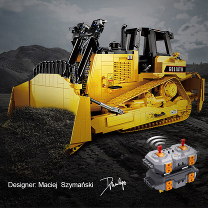 CADA C61056 MOC Technical Heavy Bulldozer Car Model 2826pcs Building Blocks Toys with Motor From Europe 3-7 Days Delivery