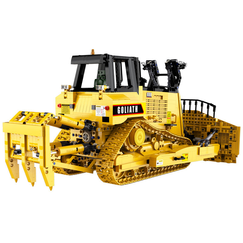 CADA C61056 MOC Technical Heavy Bulldozer Car Model 2826pcs Building Blocks Toys with Motor Ship From China