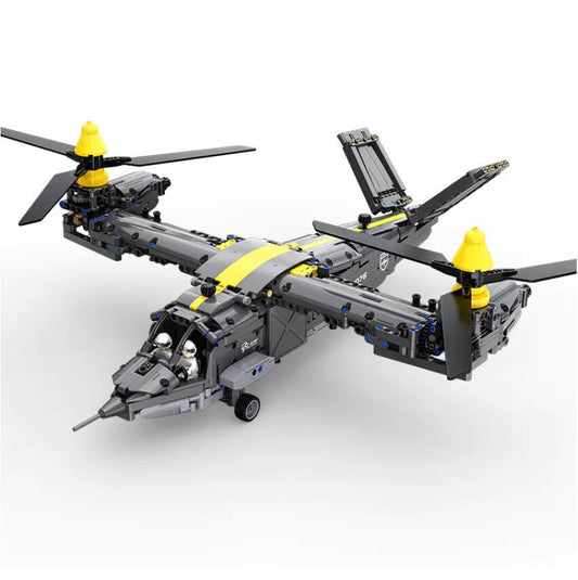 CADA C61076W Model Set Bricks Bell V-280 Valor 1424pcs Building Blcoks Kids Toy Gift Ship From China.