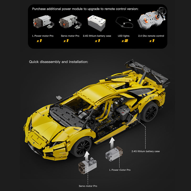 CADA C63004 Technic Aventador LP700 Super car Building Blocks 1805pcs Bricks Toys From China Delivery.