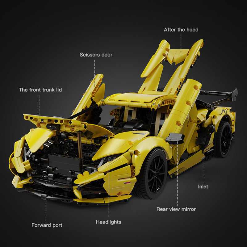 CADA C63004 Technic Aventador LP700 Super car Building Blocks 1805pcs Bricks Toys From China Delivery.