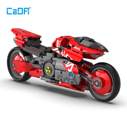 CADA C64001W Cyber Nigh Cyber CT-3X Technic Motorcycle Model Building blocks 451pcs bricks ship from China.