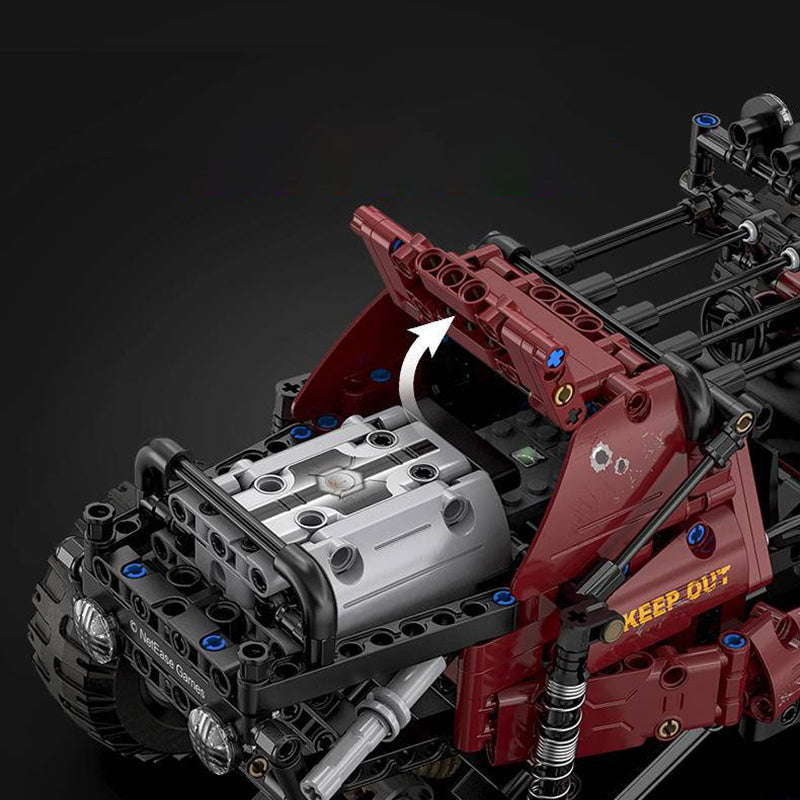 CADA C64002 Moc Technic Remote Control Knives Out Car Building Blocks 788pcs Bricks Toys Ship From China.