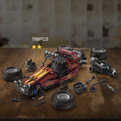 CADA C64002 Moc Technic Remote Control Knives Out Car Building Blocks 788pcs Bricks Toys Ship From China.