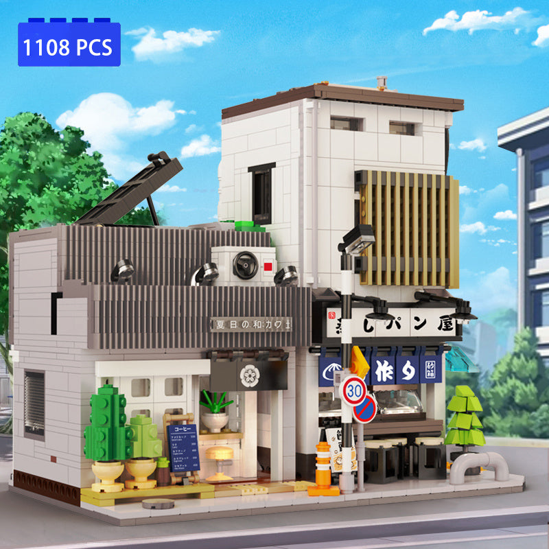 CADA C66007 Moc City House Summer Breeze Coffee Shop Building Blocks 1108pcs Bricks Toys Ship From China.