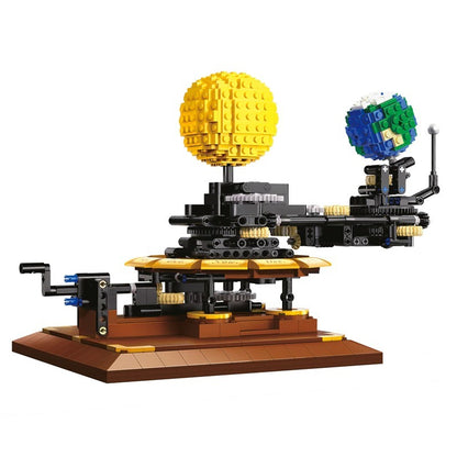 CADA C71004 MOC Idea Earth, Moon and Sun Orrery Budilding Blocks 865pcs Bricks Toys Ship From China