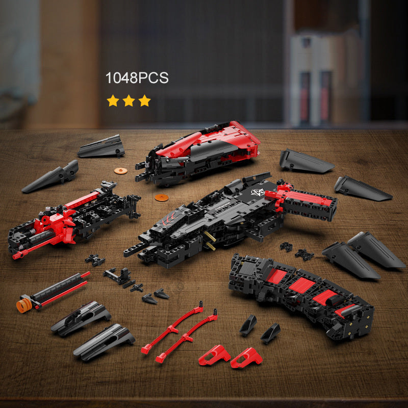 CADA C81054 Military GAME Knives Out GUN Building Blocks with 1048pcs Bricks Toys From China.