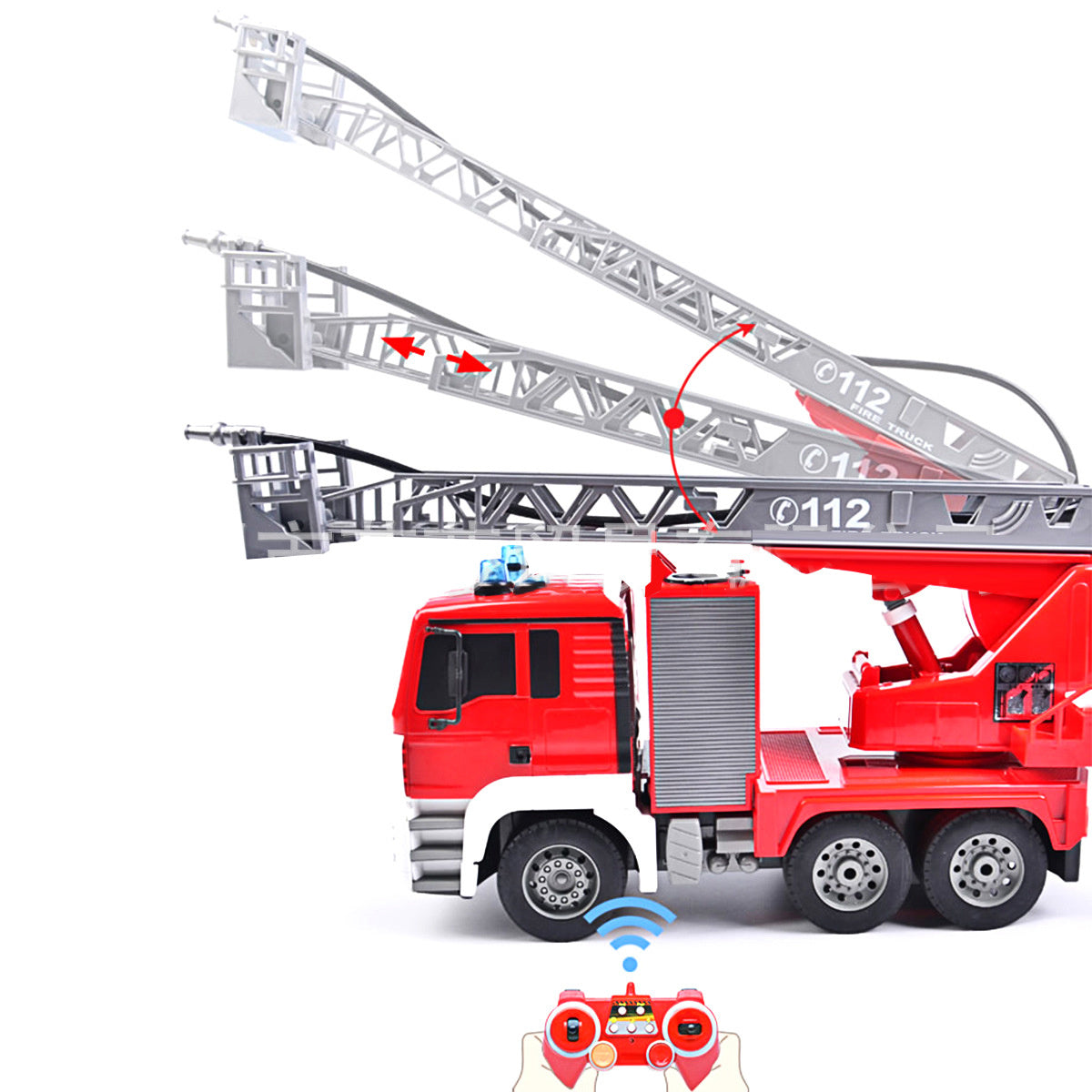 CADA E527-003 MOC Remote control car Mercedes Benz RC Fire Truck Children Toys Ship From China.