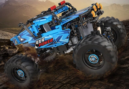 CADA C61008 4WD Off-road Remote Control Car Building Blocks Technical Racing Car RC Buggy Trucks SUV Pickup 699pcs Bricks ship from China.