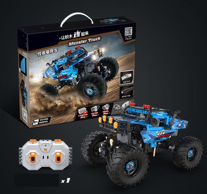 CADA C61008 4WD Off-road Remote Control Car Building Blocks Technical Racing Car RC Buggy Trucks SUV Pickup 699pcs Bricks ship from China.
