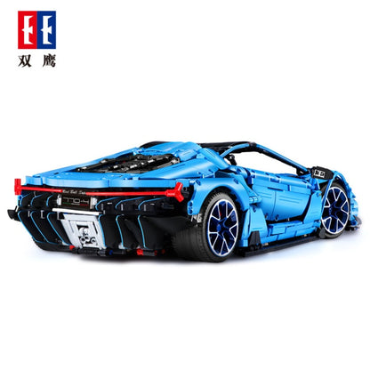 CADA C61041 3842PCS Technic Mad Cow Racing Car Centenario 1:8 hypercar Building Blocks Children's Toy from China