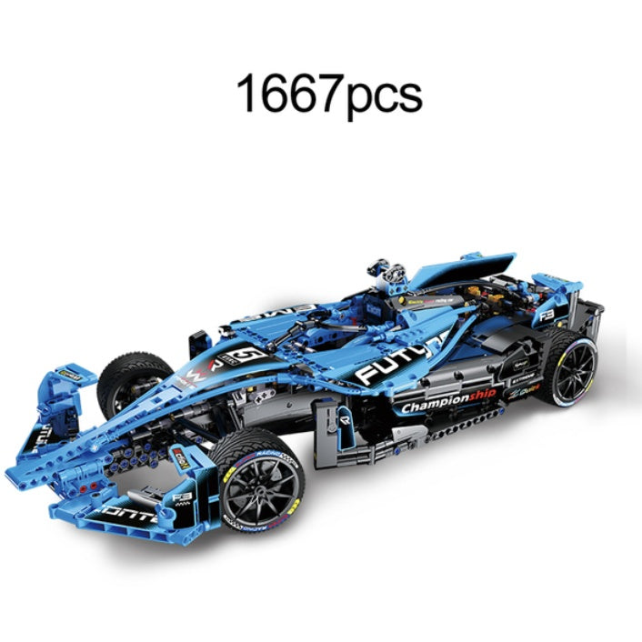CADA C64004 1667PCS 1:8 City Drift Racing Car Model Building Blocks Technical Super Sports Remote Control Vehicle Bricks Toys ship from China.