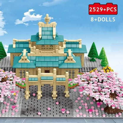 SEMBO SY 601075-601079 Japanese Cherry Blossom Season Street View