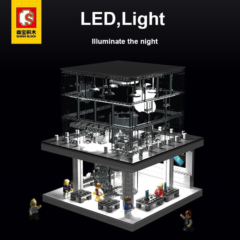 SEMBO SD6900 Apple Store with LED Light