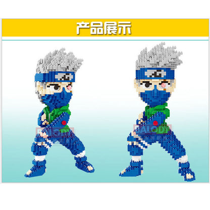 【Clearance Stock】Balody 16093/16094 Hatake Kakashi UZUMAKI NARUTO Cartoon Model Sets Building Blocks 1670pcs/1570pcs Toys （no tax)