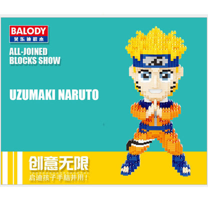 【Clearance Stock】Balody 16093/16094 Hatake Kakashi UZUMAKI NARUTO Cartoon Model Sets Building Blocks 1670pcs/1570pcs Toys （no tax)