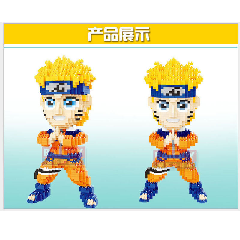 【Clearance Stock】Balody 16093/16094 Hatake Kakashi UZUMAKI NARUTO Cartoon Model Sets Building Blocks 1670pcs/1570pcs Toys （no tax)