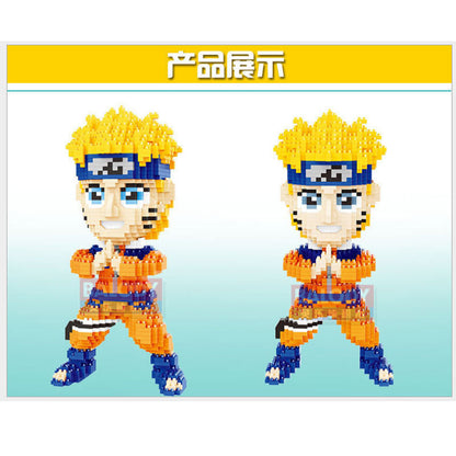 【Clearance Stock】Balody 16093/16094 Hatake Kakashi UZUMAKI NARUTO Cartoon Model Sets Building Blocks 1670pcs/1570pcs Toys （no tax)