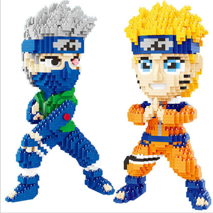 【Clearance Stock】Balody 16093/16094 Hatake Kakashi UZUMAKI NARUTO Cartoon Model Sets Building Blocks 1670pcs/1570pcs Toys （no tax)