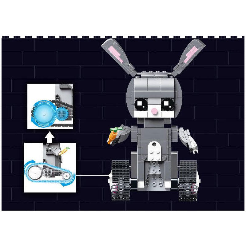 【Clearance Stock】Mould King 13045 Technic Series Walking Brick Hudy-Rabbit Building Blocks 344pcs Bricks Toys Ship From China
