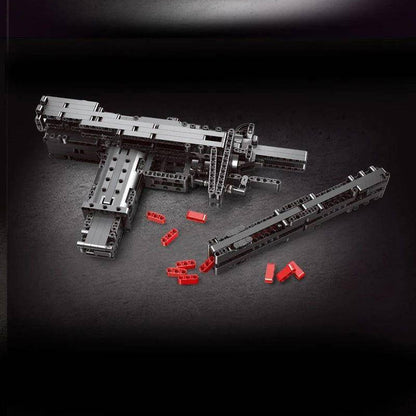 【Clearance Stock】Mould King 14006 Technic Series Military Mini Uzi Ship From China