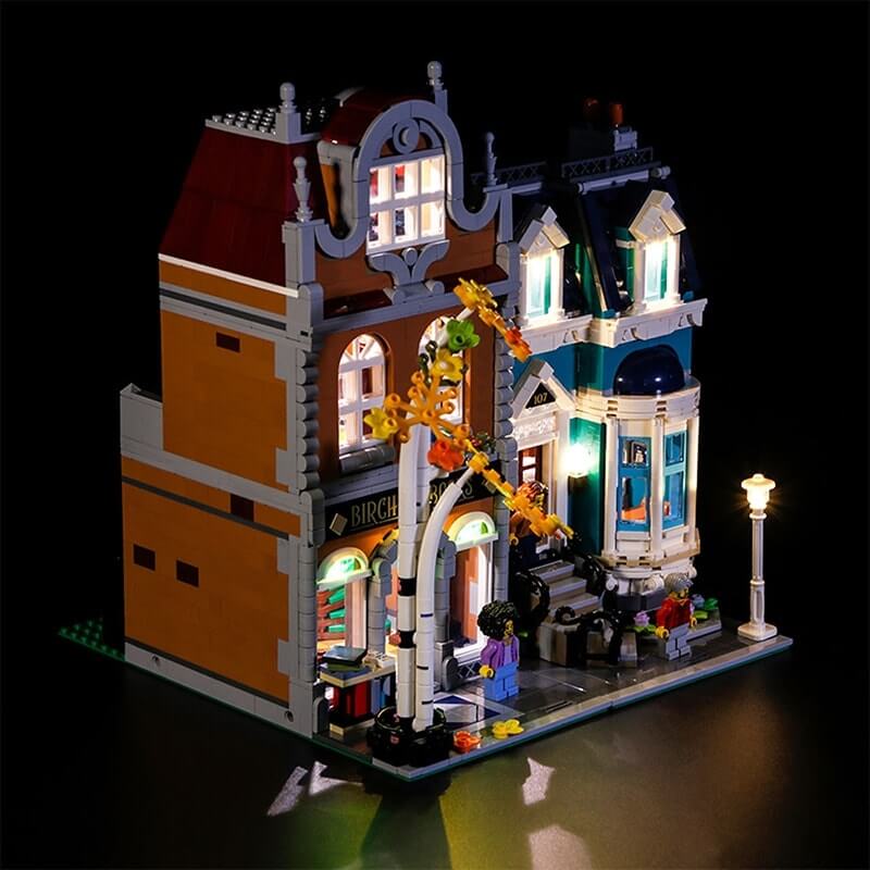 MOC 10201 Bookshop Modular Building Compatible with LEGO 10270