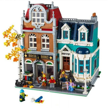 MOC 10201 Bookshop Modular Building Compatible with LEGO 10270