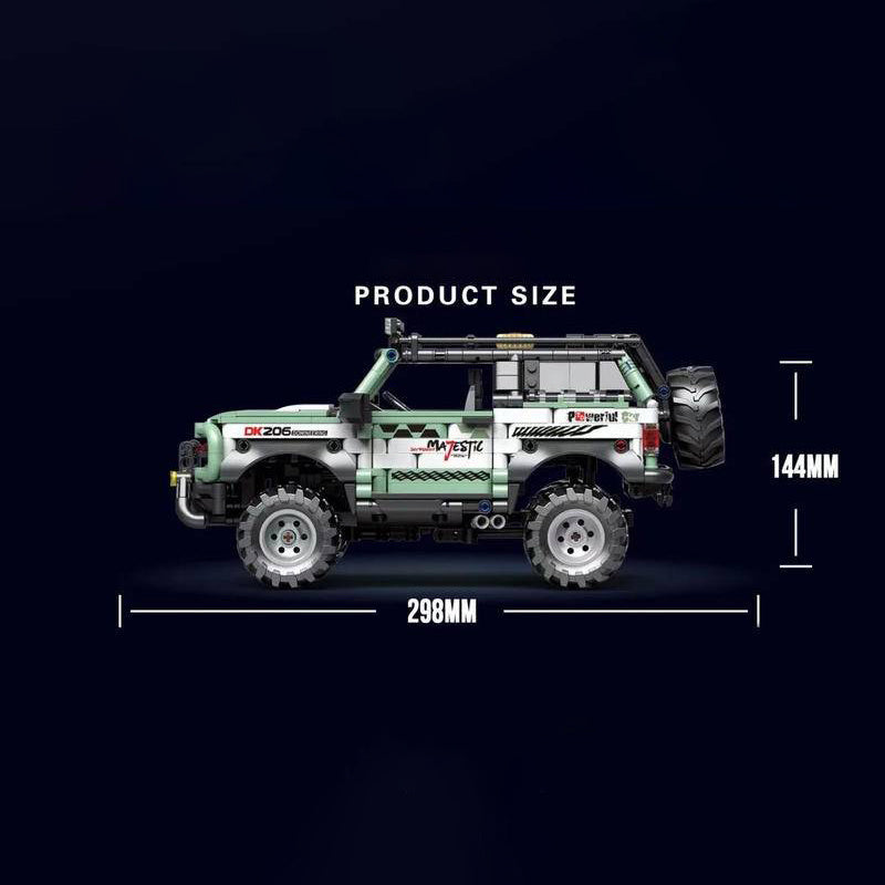 DECOOL 33022 Moc Technic static version Overpowered Mustang SUVs Building Blocks 1264pcs Toys From China.