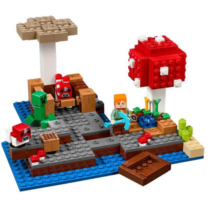 DECOOL 824 My World: Mushroom Island Minecraft Compatible LEGO 21129