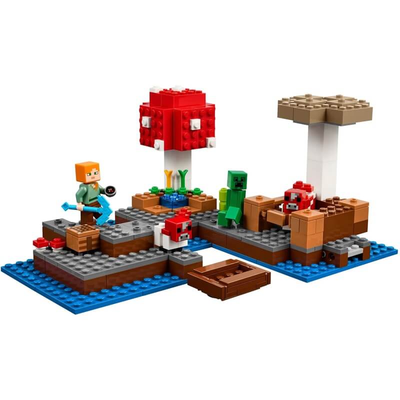 DECOOL 824 My World: Mushroom Island Minecraft Compatible LEGO 21129