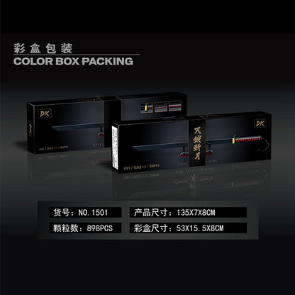 DK 1501 Animation Series Locks Chopp Months Building Block 898pcs Bricks Toy  From China