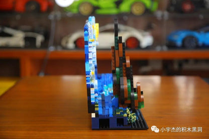 DK 3001 Idea Series Vincent van Gogh: The Starry Night Building Block 1830pcs Bricks Toy from China