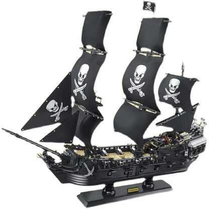 DK 6001 Movie Series The Black Pearl Ship Pirate Moc Modular Building Blocks 3423pcs Bricks Educational Toys from China.