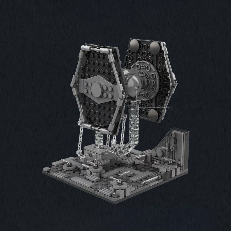 DK 7006 The Fighter Starfighter Star Movie Balance Frame Anti-Gravity