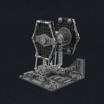 DK 7006 The Fighter Starfighter Star Movie Balance Frame Anti-Gravity