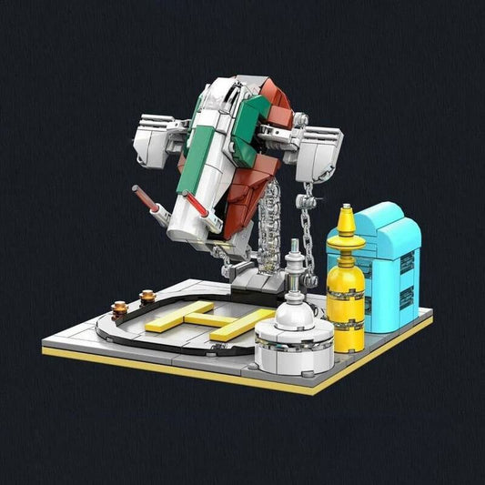 DK 7008 Slave I Starfighter Balance Frame Anti ? Gravity