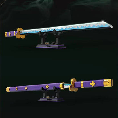 DK1502 Sauron with a knife big sharp knife 21 Gong Yan Mo knife 1:1 Model building blocks 936pcs bricks set from China.