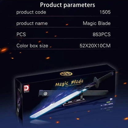 DK1505 Movie &amp; Game Moc Model Magic Blade Building Blocks with 853pcs bricks Toys from China.