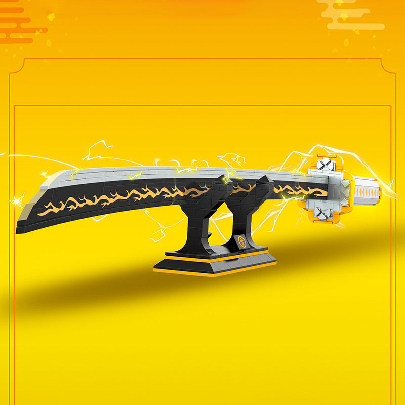 DK1506 Movie &amp; Game Nichirin sword Building Blocks 956pcs Bricks Toys from China Delivery.