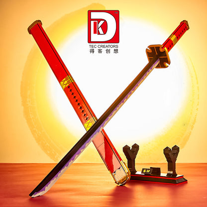 DK1508 Movie &amp; Game Three Generations of Ghost Swords Building Blocks 790pcs Bricks Toys From China Delivery.