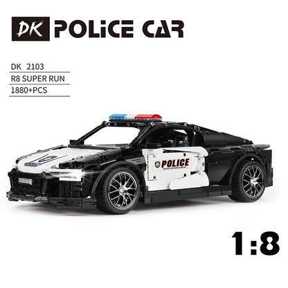 DK2103 1880pcs Technic series R8 V10 Second Generation Building Blocks Toys To China