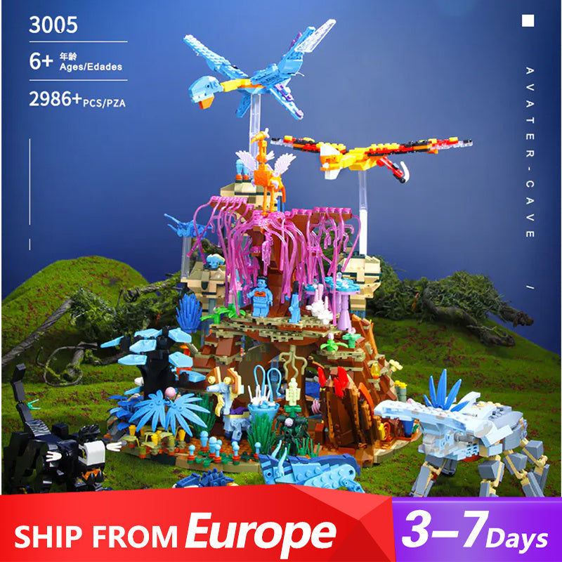 DK3005 Movie &amp; Game The AVATAR Building Blocks Toys 2878pcs Bricks Gift From Europe Delivery.