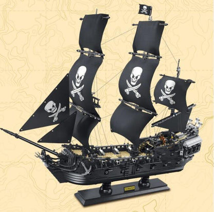 DK6001 Movie Pirates The Black Pearl Ship Building Blocks 3423pcs Bricks Toys From USA 3-7 Days Delivery.