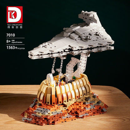 DK7010 Star wars set The Empire Over Jedha City building blocks 1563pcs bricks from China.