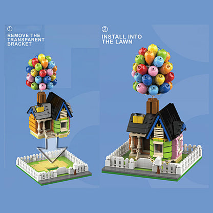 DK7025 Movie &amp; Game Creator Balloon House Building Blocks 555pcs Bricks from China Delivery.