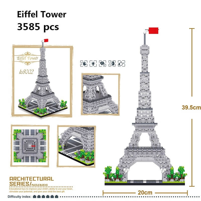 LEZI 8001 Indian Taj Mahal Temple