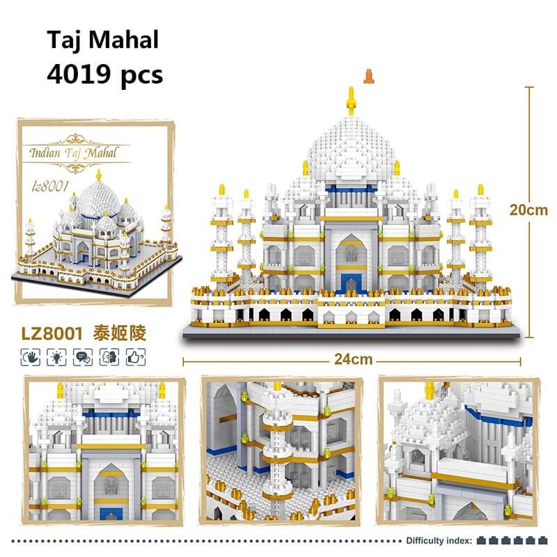 LEZI 8001 Indian Taj Mahal Temple